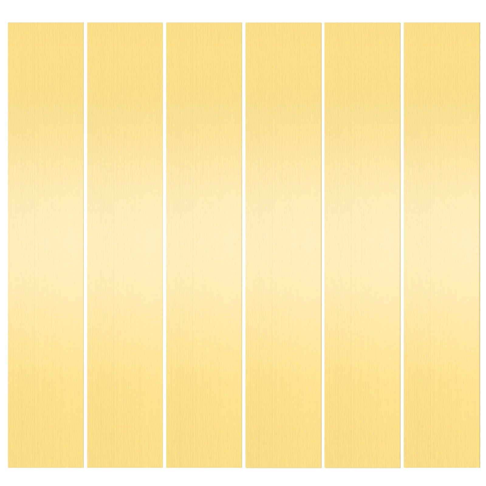 1-Set Brass Shim Stock, Metal Sheet Stock Assortment Strips 6″ Length x 1″ Width