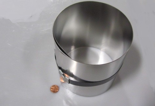 301 Stainless Steel Sheet 1/2 Hard .006″ Thick x 6.0″ Width x 50.0″ Length
