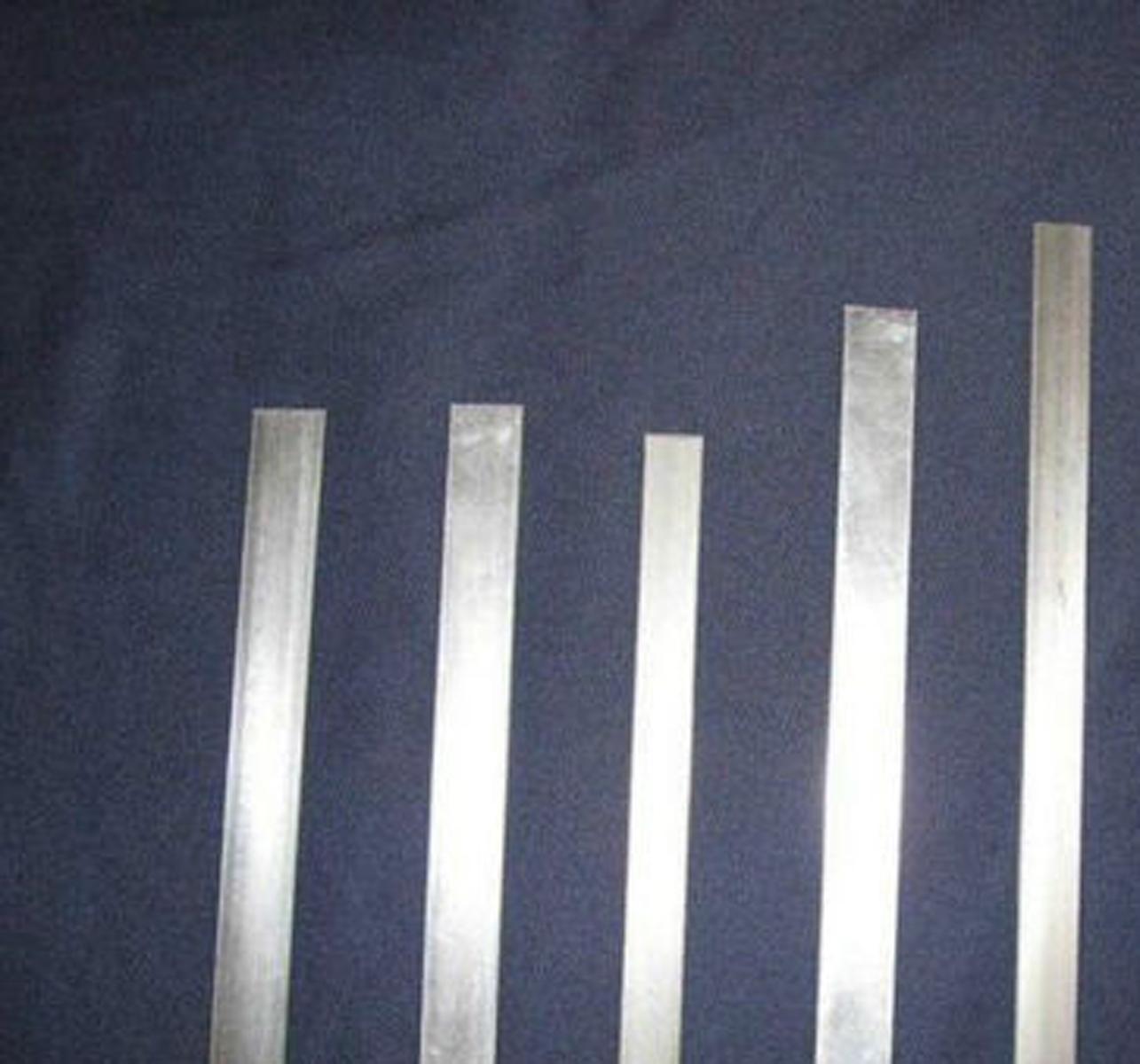 1 Piece 440C 9CR18MO Stainless Steel Plate Bar 4mm x 30mm x 300mm