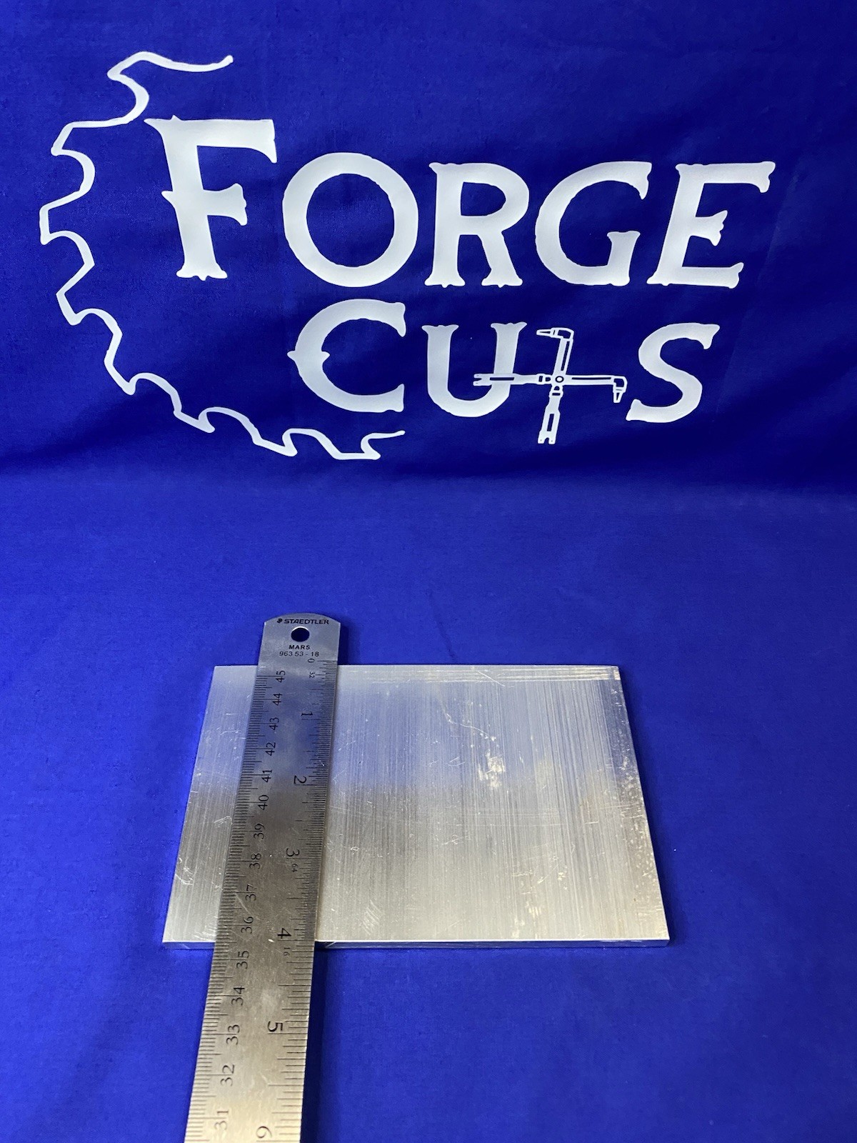 1/4” X 4” X 6″ Long 6061 T6511 (2) Piece aluminum plate flat bar stock block .25