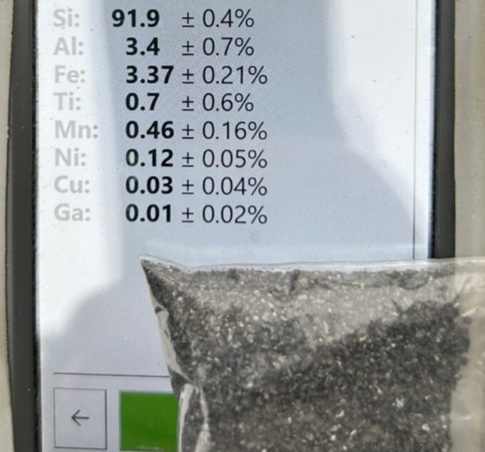200g silicon alloy 92% silicon metal