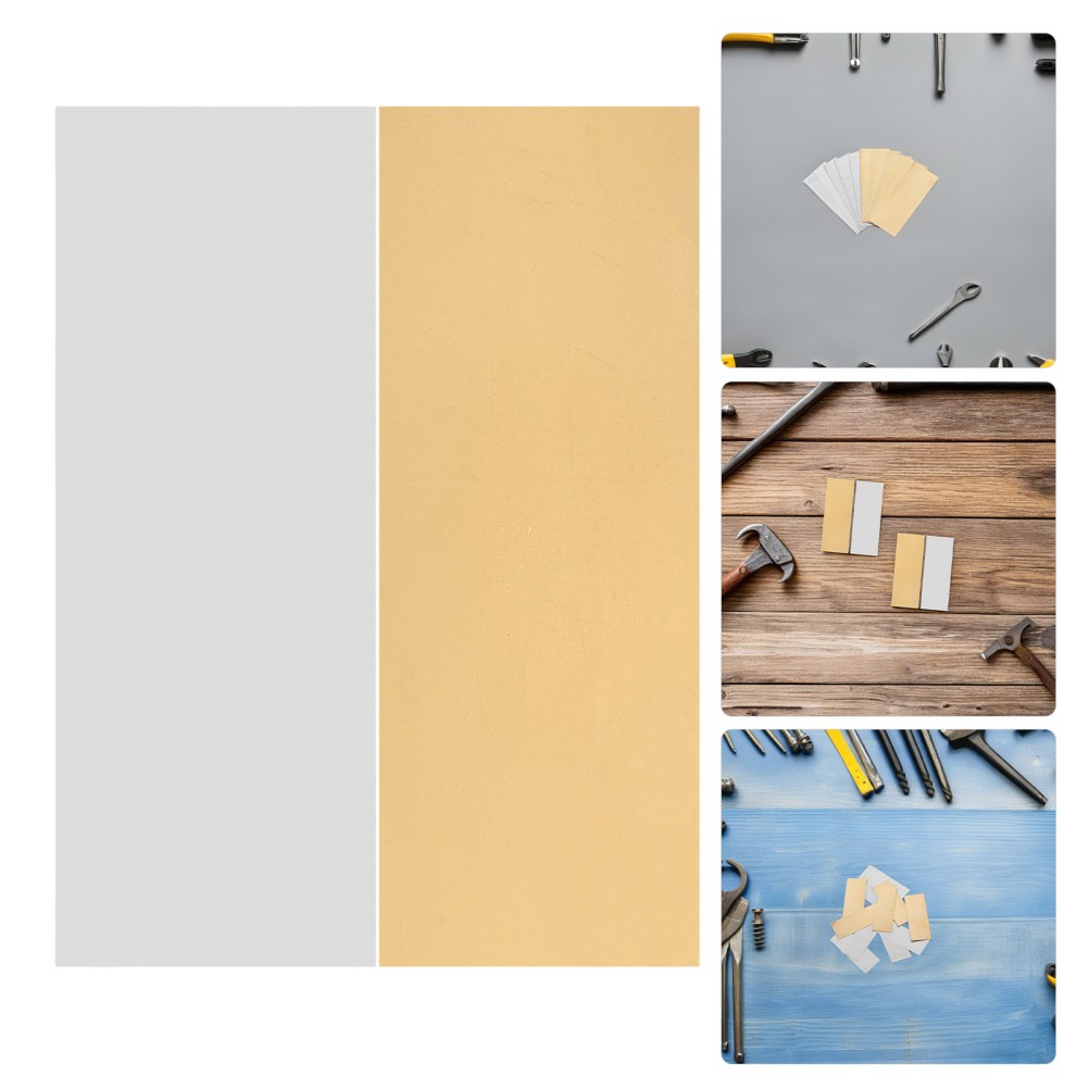 12PCS Zinc Copper Electrode Sheets – Copper & Zinc Anode Strips Set – 5x2cm –