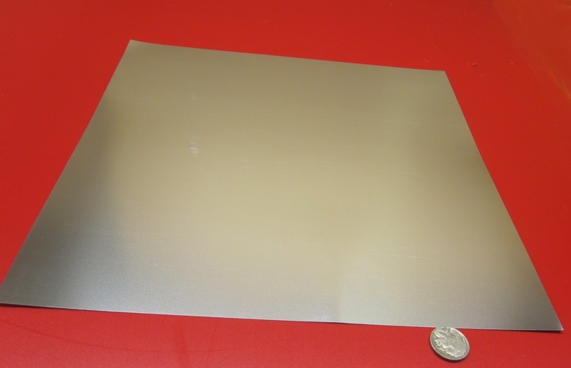 301 Stainless Steel Sheet Shim, .006″ (+/-.0004″) x 12.0″ Width x 12″ Length