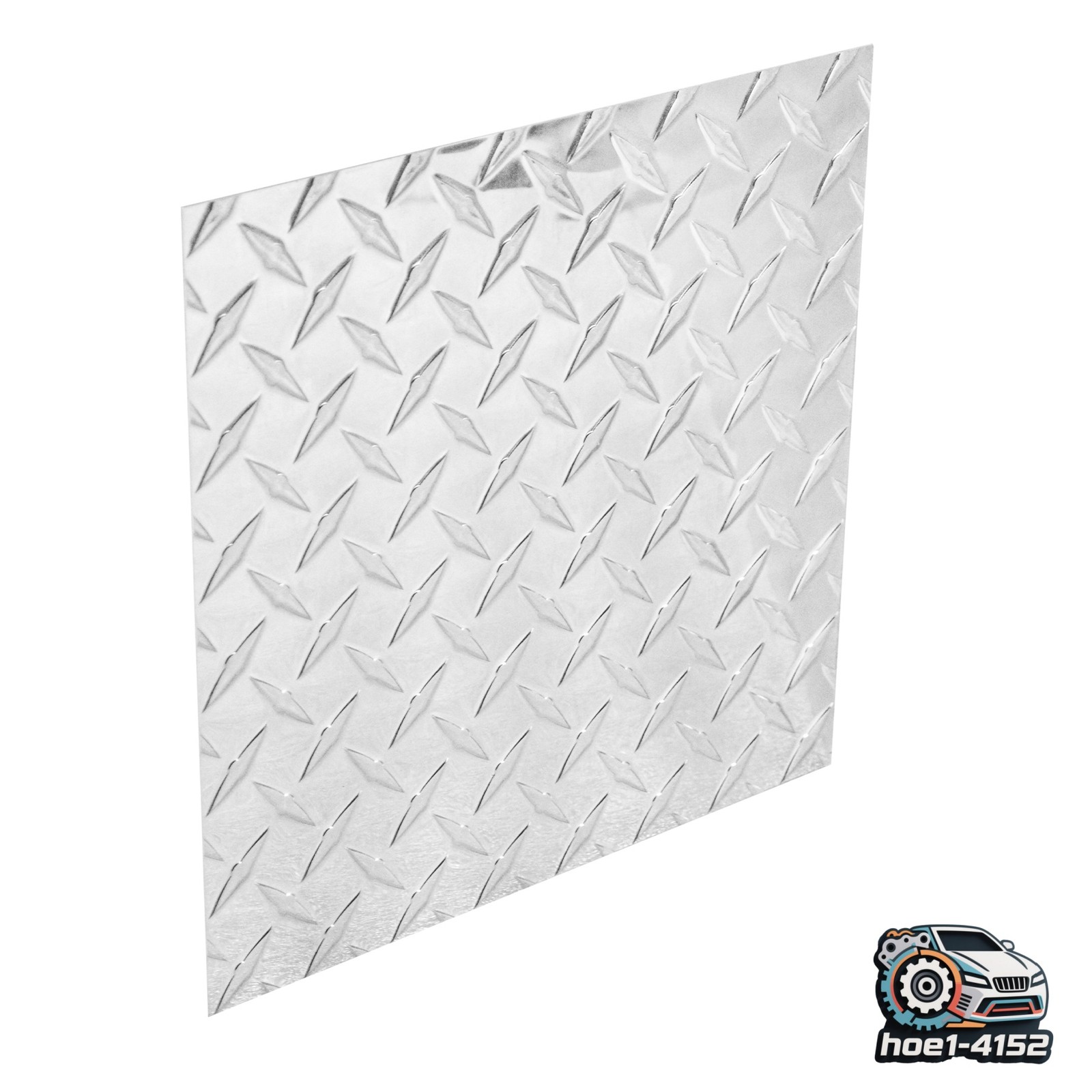 10.63×10.63″ Aluminum Diamond Tread Plate Industrial Metal