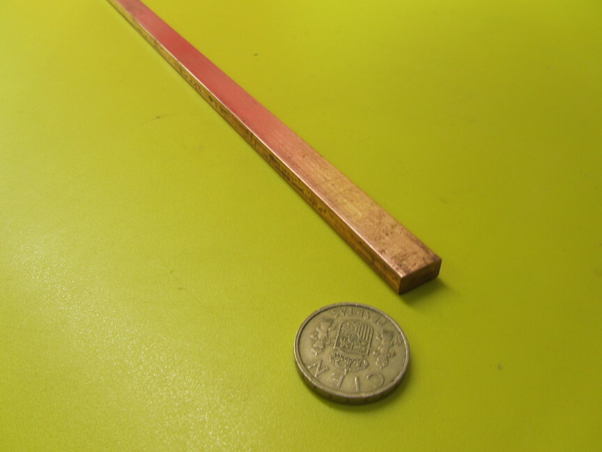 182 Copper Bar 1/4″ Thick (.250″) x 1/2″ Wide x 3 Foot Length