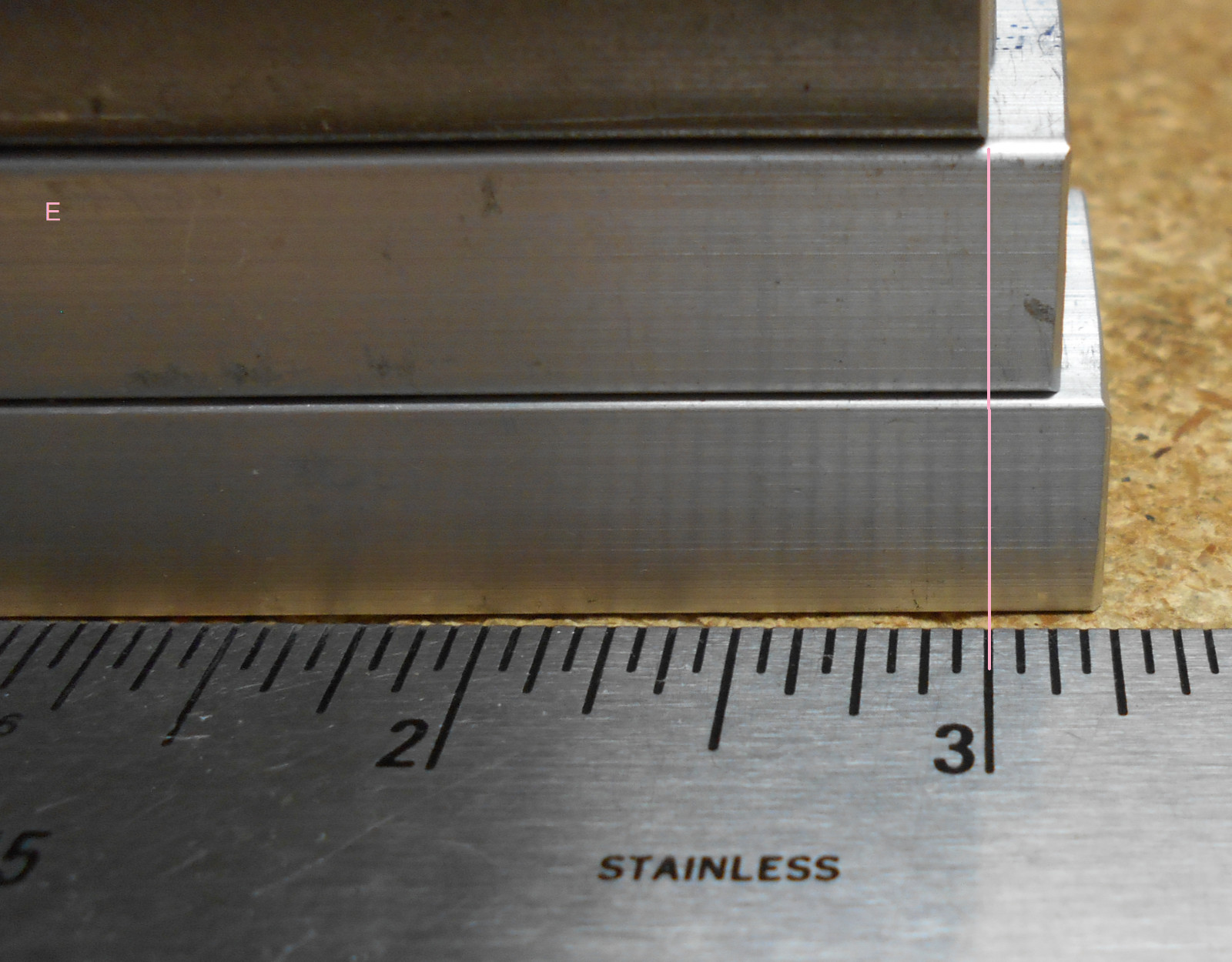 TWELVE (12) pcs Aluminum 6061 Bar stock 1/2 x 1″ x Lngth 3-1/8 to 3-5/8″-CUTOFFS