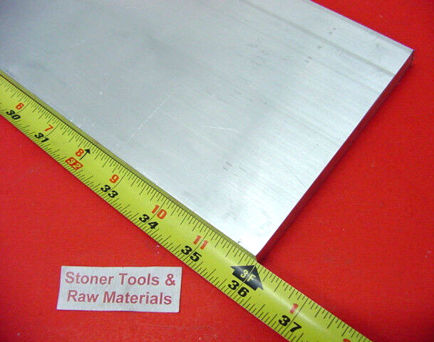 5/8″ X 6″ ALUMINUM 6061 FLAT BAR 36″ long Solid T6511 Extruded Mill Bar Stock