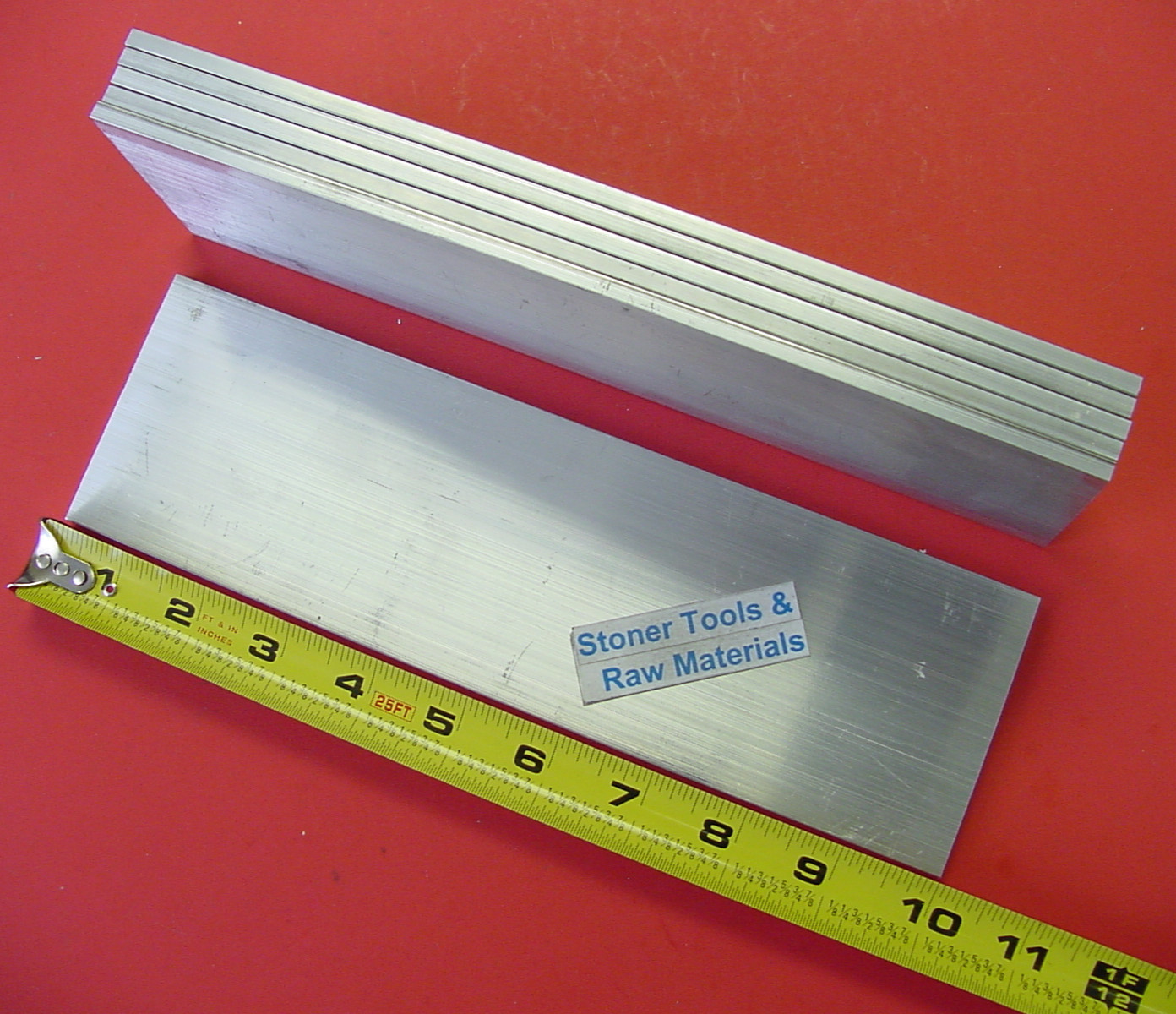 6 Pieces 3/16″ X 3″ ALUMINUM 6061 FLAT BAR 10″ long T6511 Extruded Mill Stock