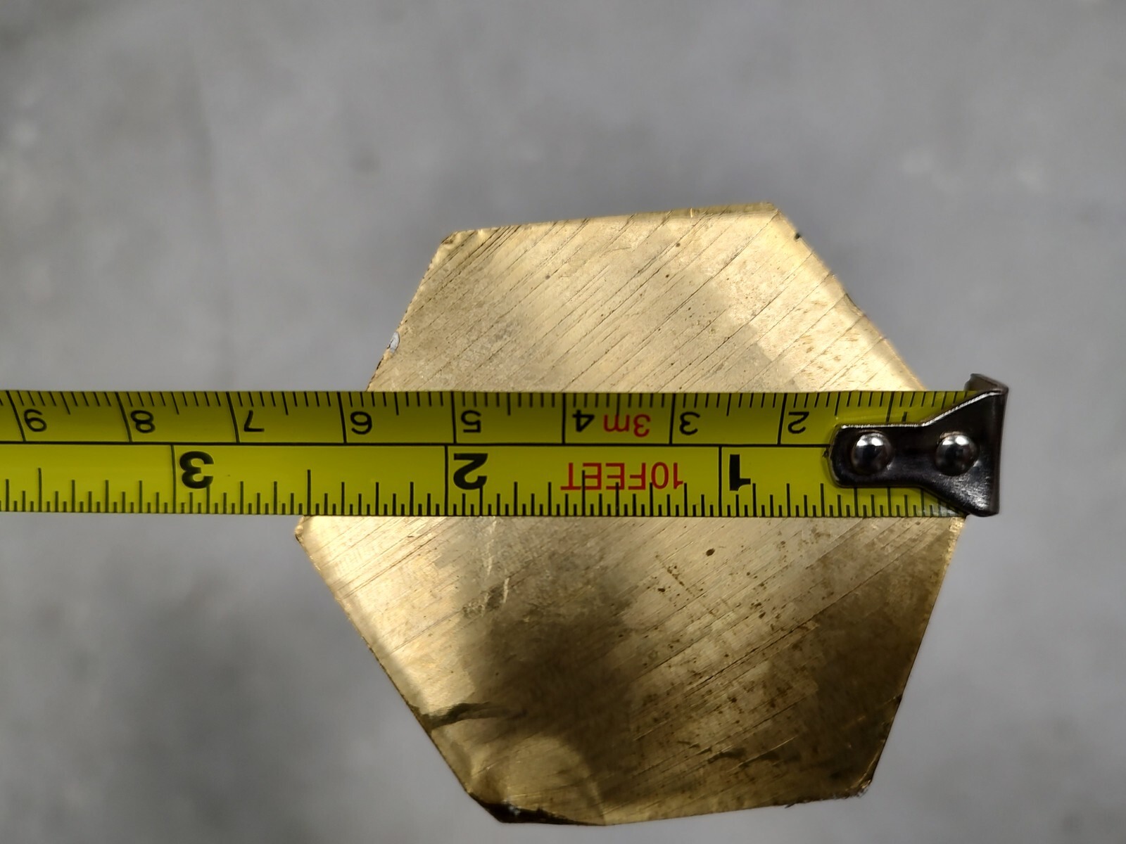 2.25″ Brass Hex Bar 360-H02 Extruded, Free Shipping
