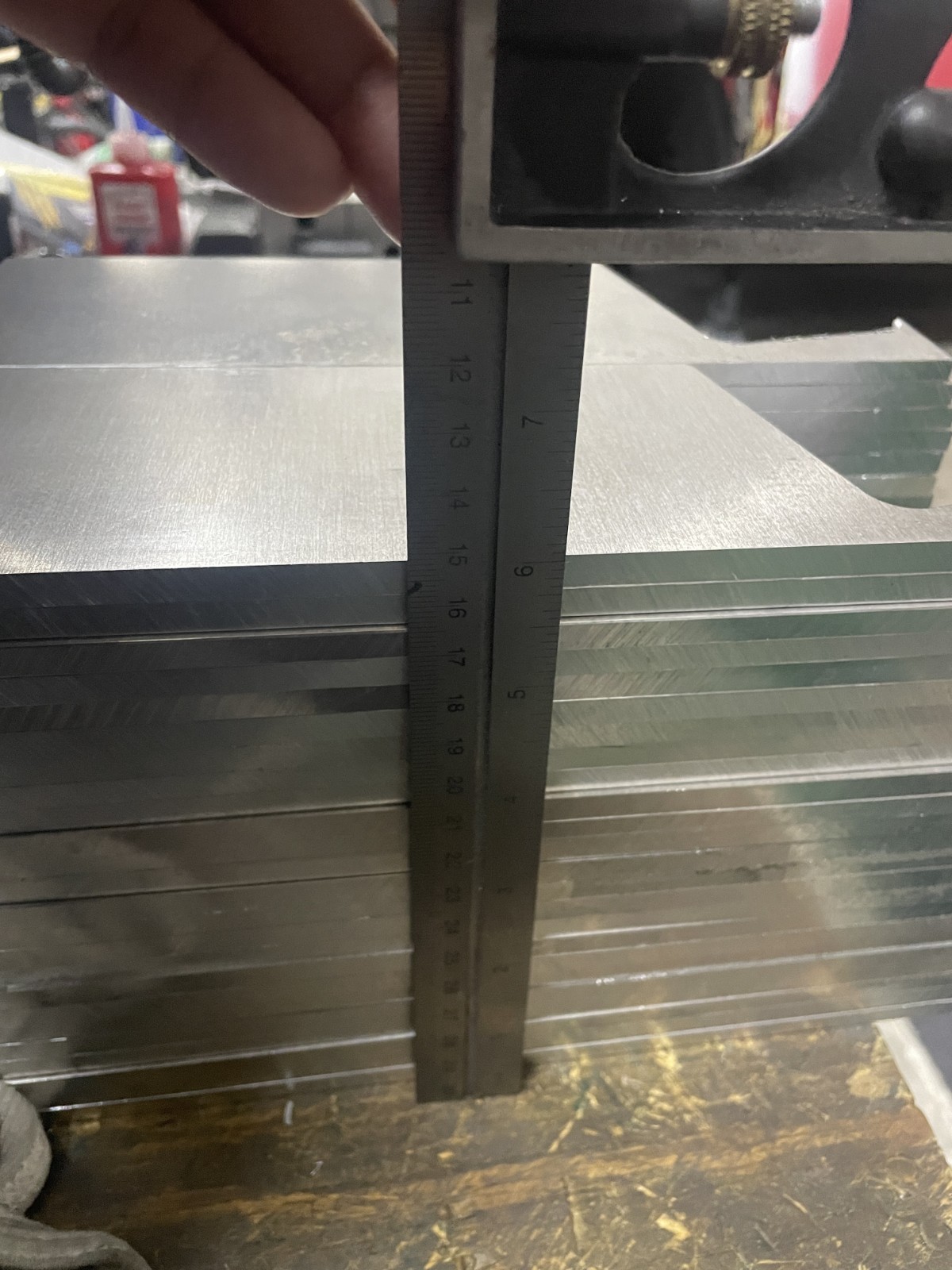 1 piece 5052 Aluminum Plate 1/4″(0.25″) x 7″ x 3″ – Flat Sheet – Remnant/Drop