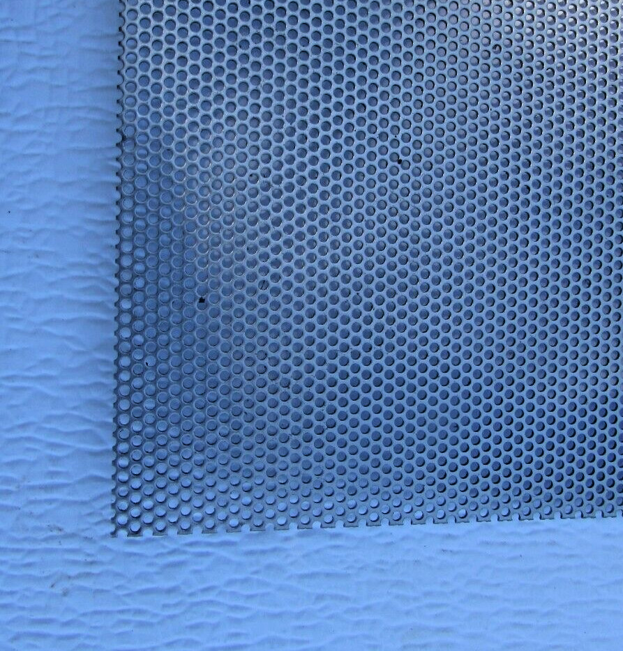 1/16 HOLES 0N 3/32 CENTERS 20 GA STAINLESS PERFORATED SHEET –5-1/4″ X 18″