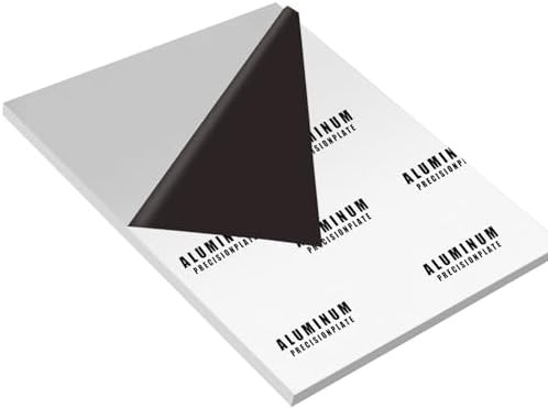 6061 Aluminum Sheet Plate, 10″ x 14″ x 1/4″ Thickness Heavy Duty Aluminum Sheets