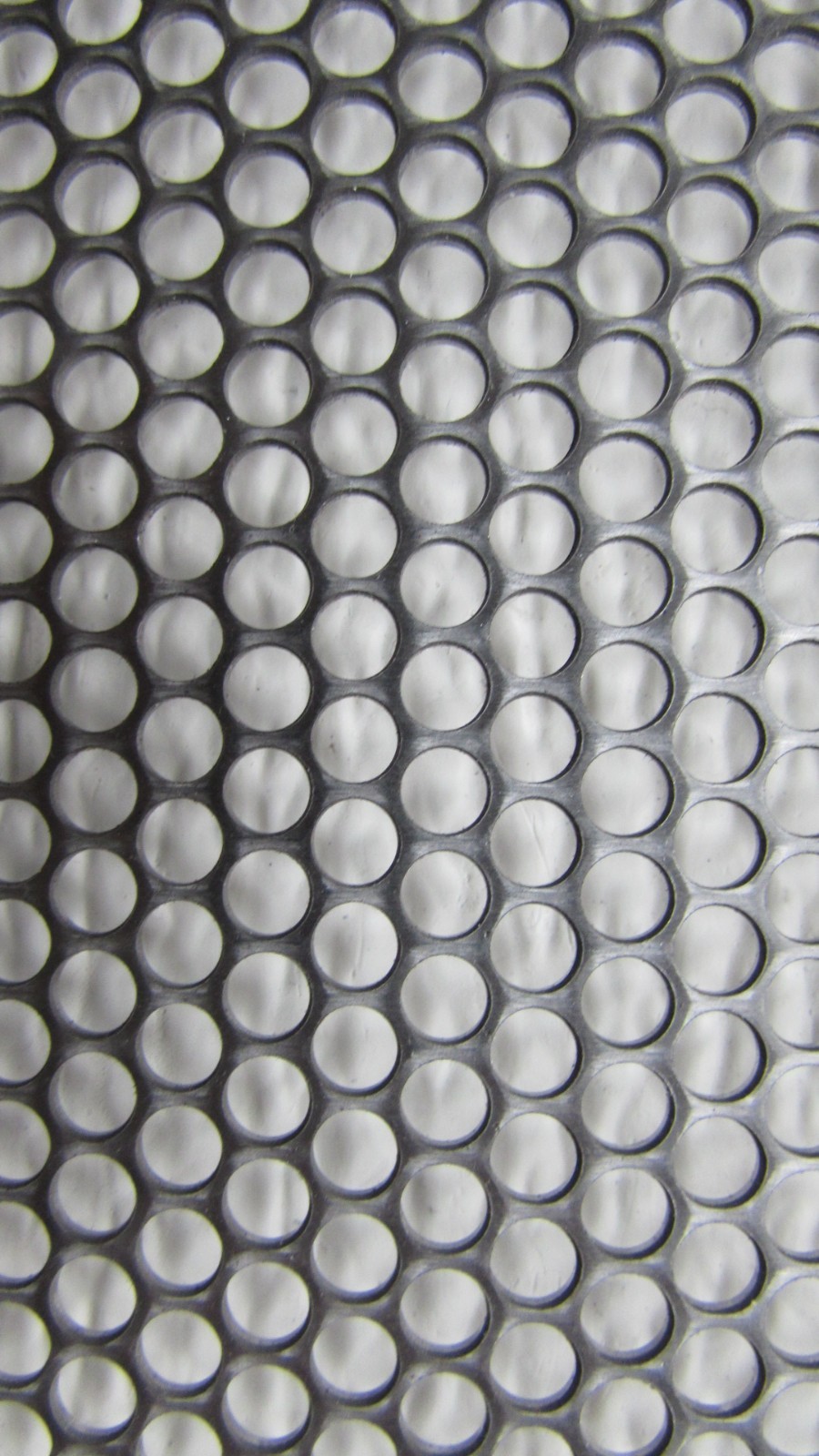 5/32″ ROUND HOLE 18 GA. STAINLESS PERFORATED SHEET—- 11″ X 24″
