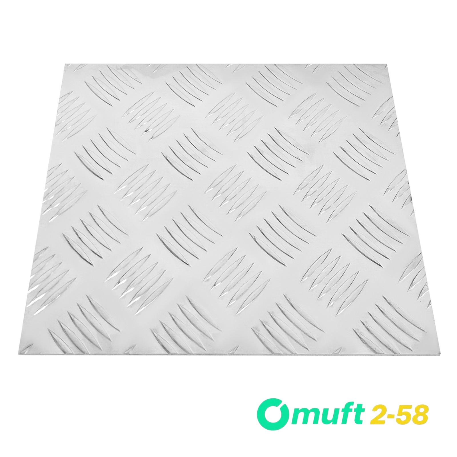 12×12 Inch Thick Aluminum Diamond Plate Sheet for DIY & Repair