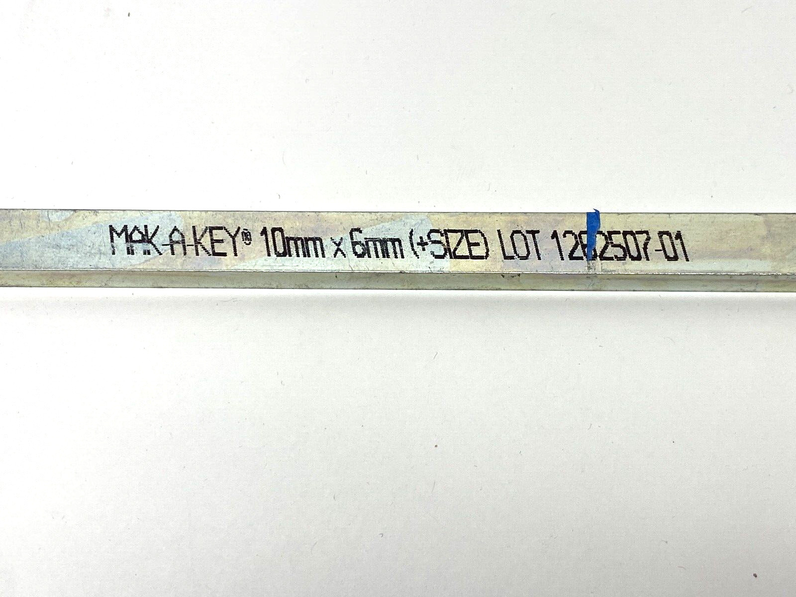 MAK-A-KEY 10mm x 6mm +Size LOT 1262507-01 Key Stock PACKAGE OF 20