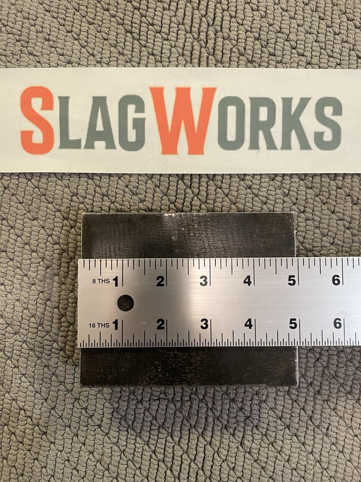 1/4x4x5 inch steel plate 4”x5” A36 Hot Roll Flat .25″ Thick (2 pcs.)