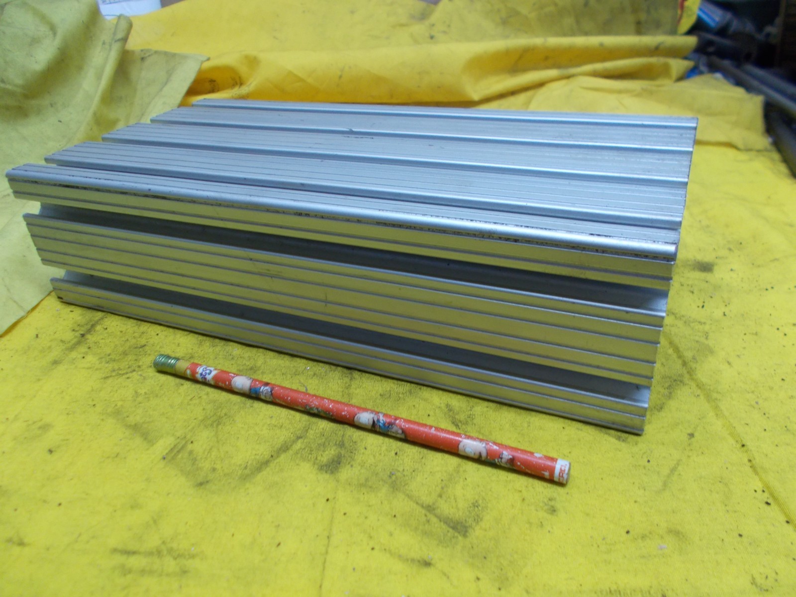 3″ x 6″ x 12″ T-SLOTTED ALUMINUM EXTRUSION t slot fixture plate set up block