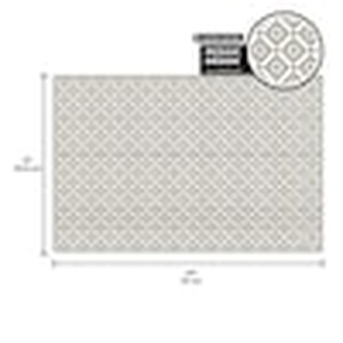 M-D Building Products Satin Nickel Mosaic Aluminum Sheet 1ft x 2ft