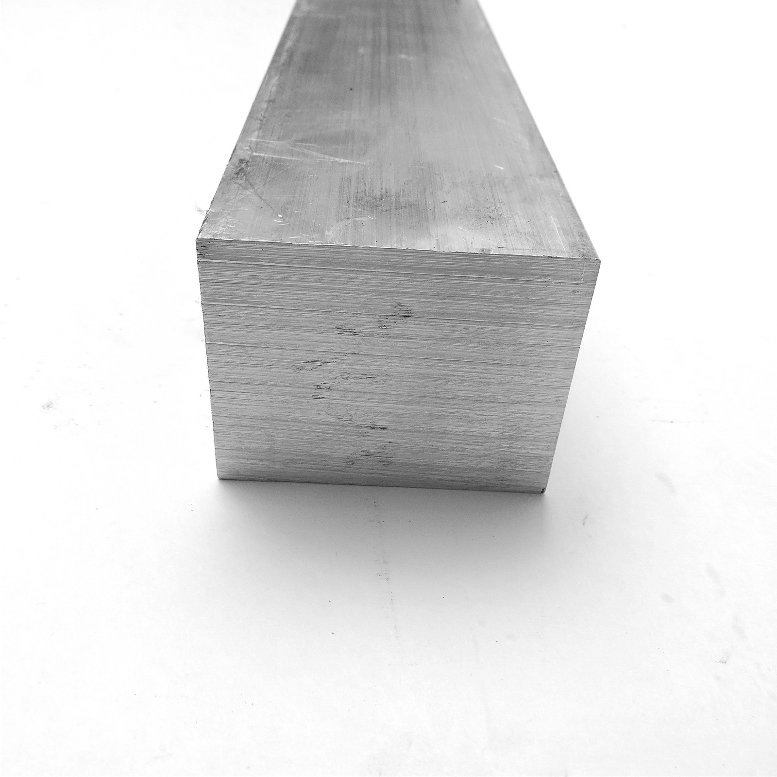 2″ x 2.5″ Aluminum 6061 FLAT BAR 17.875″ Long new mill stock sku L408