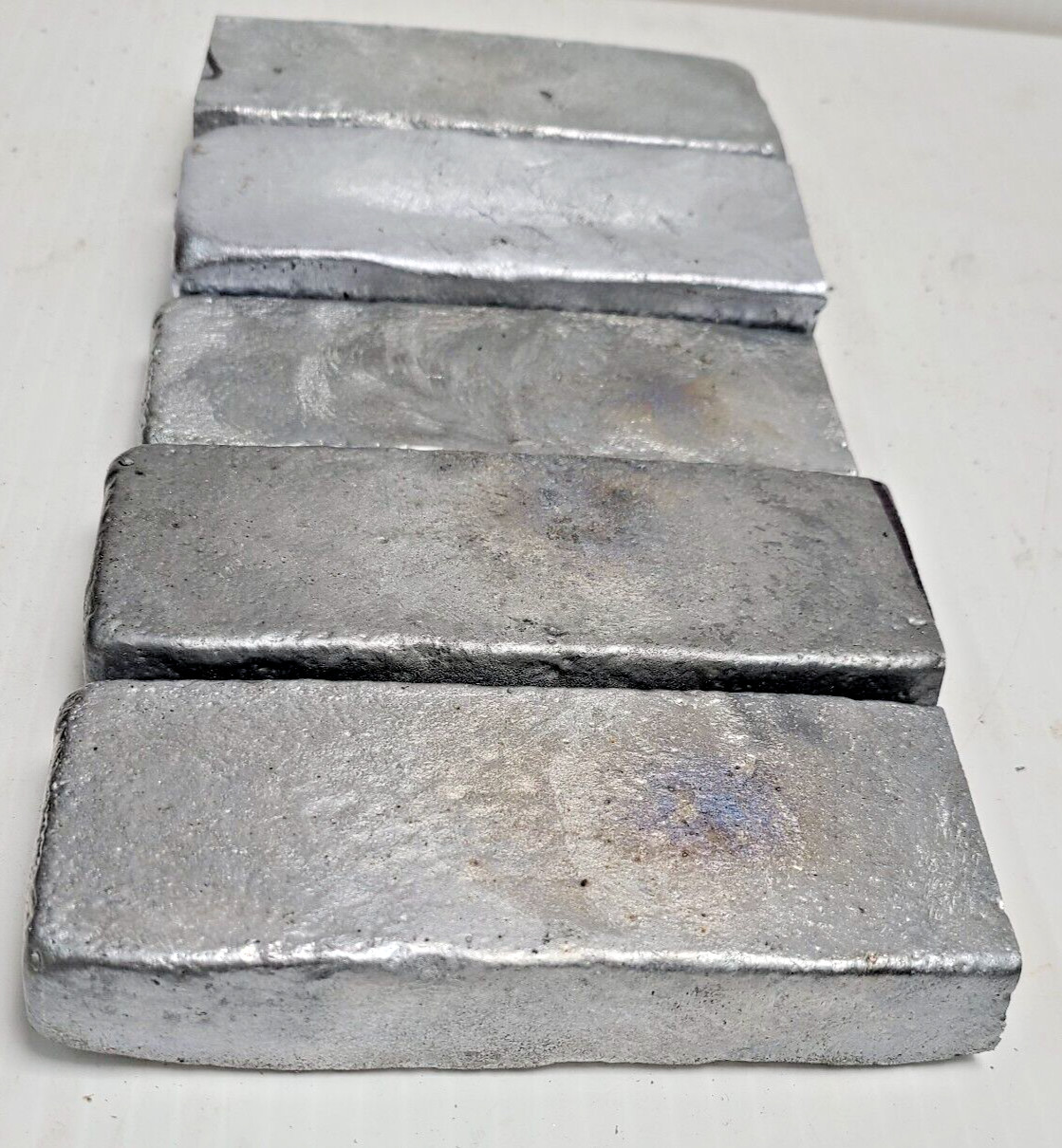 Aluminum Ingots bars for casting 4.8 Pounds