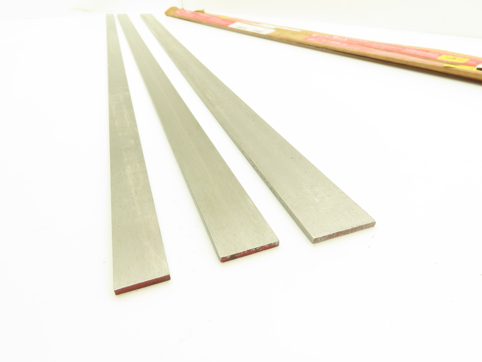 4142 Alloy Steel Ground Flat Bar 1/8″thick 36″L 1″, 3/4″, 1-1/4″Width Lot of 3