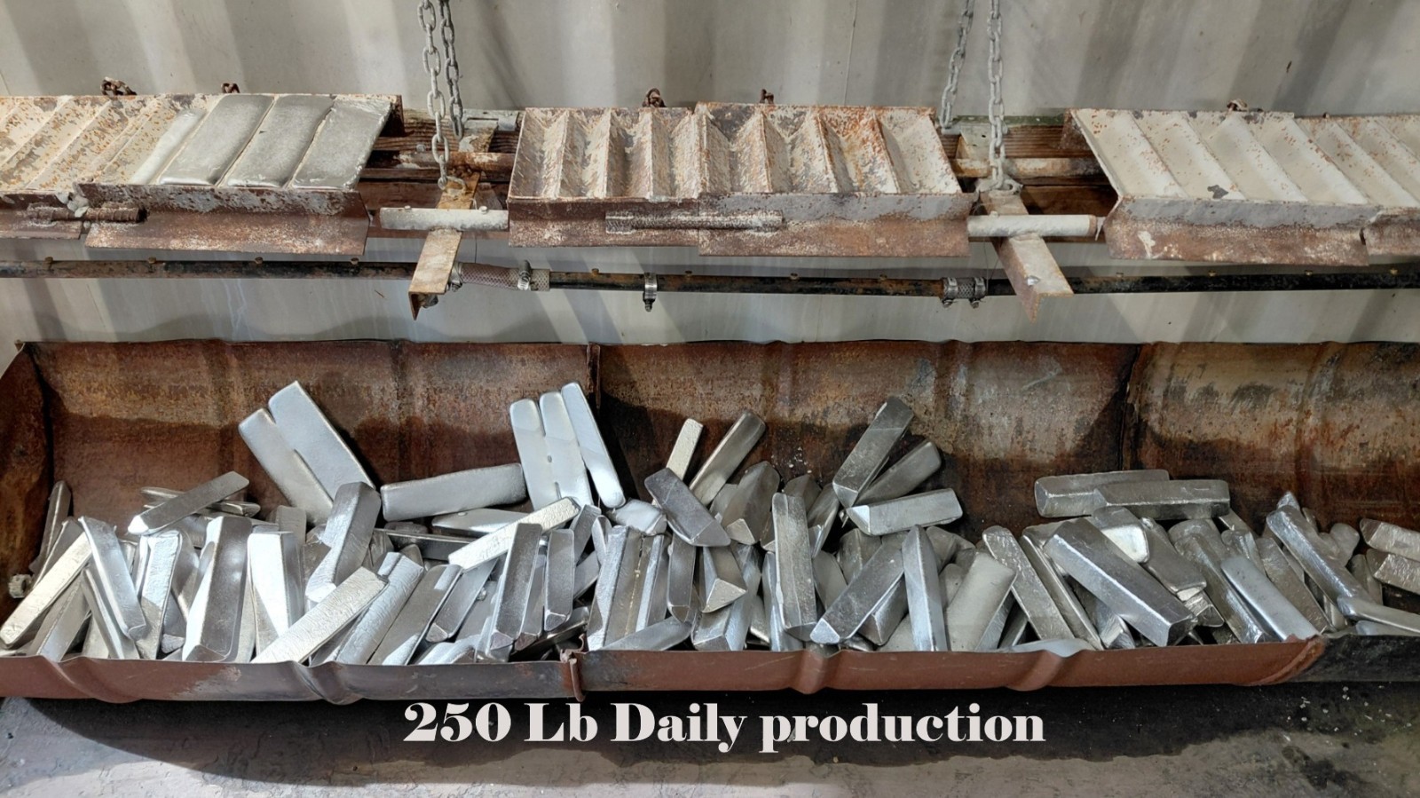 ALUMINUM INGOTS…….. 42 + lbs Casting alloy Near 356