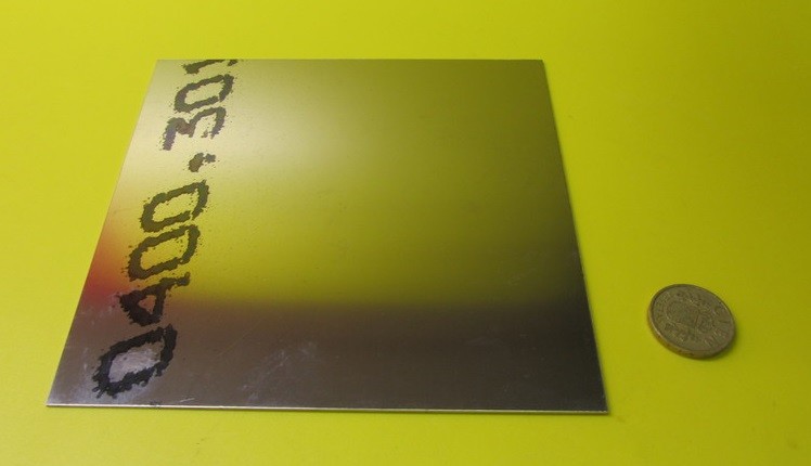 301 Stainless Steel Sheet Shim, .042″ x 6.0″ Width x 6.0″ Length
