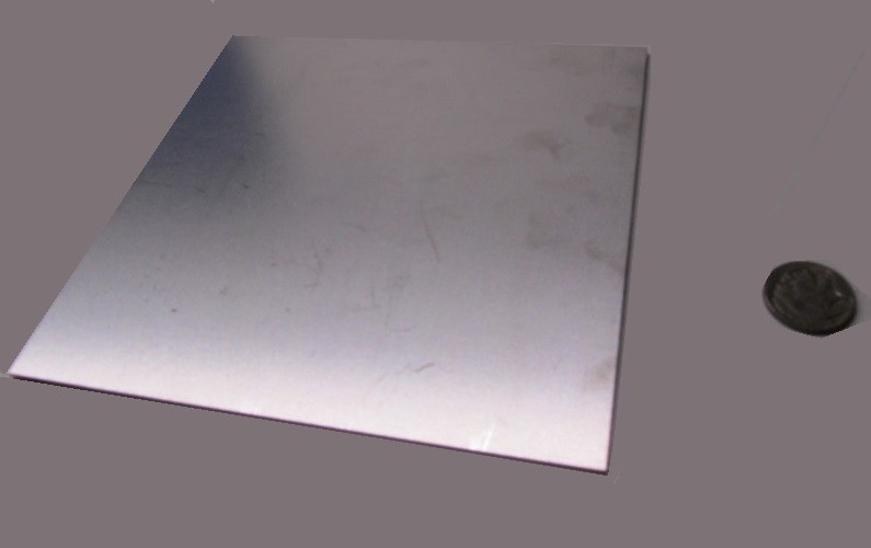 301 Stainless Steel Sheet Shim, .042″ x 6.0″ Width x 6.0″ Length