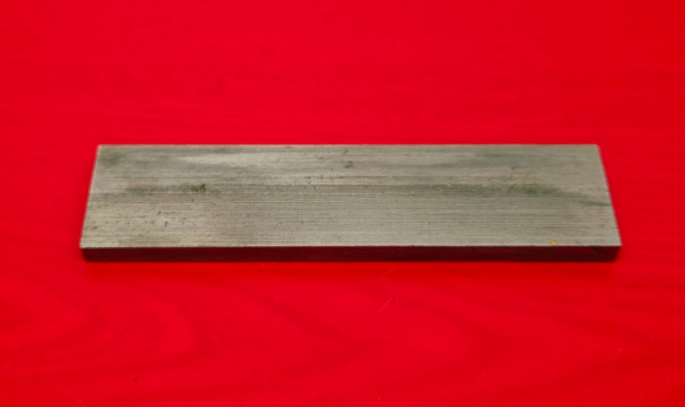 D2 Tool Steel Block Billet 4.07″ L x 1″ W x 0.20″ Thick, 3.7 Oz.