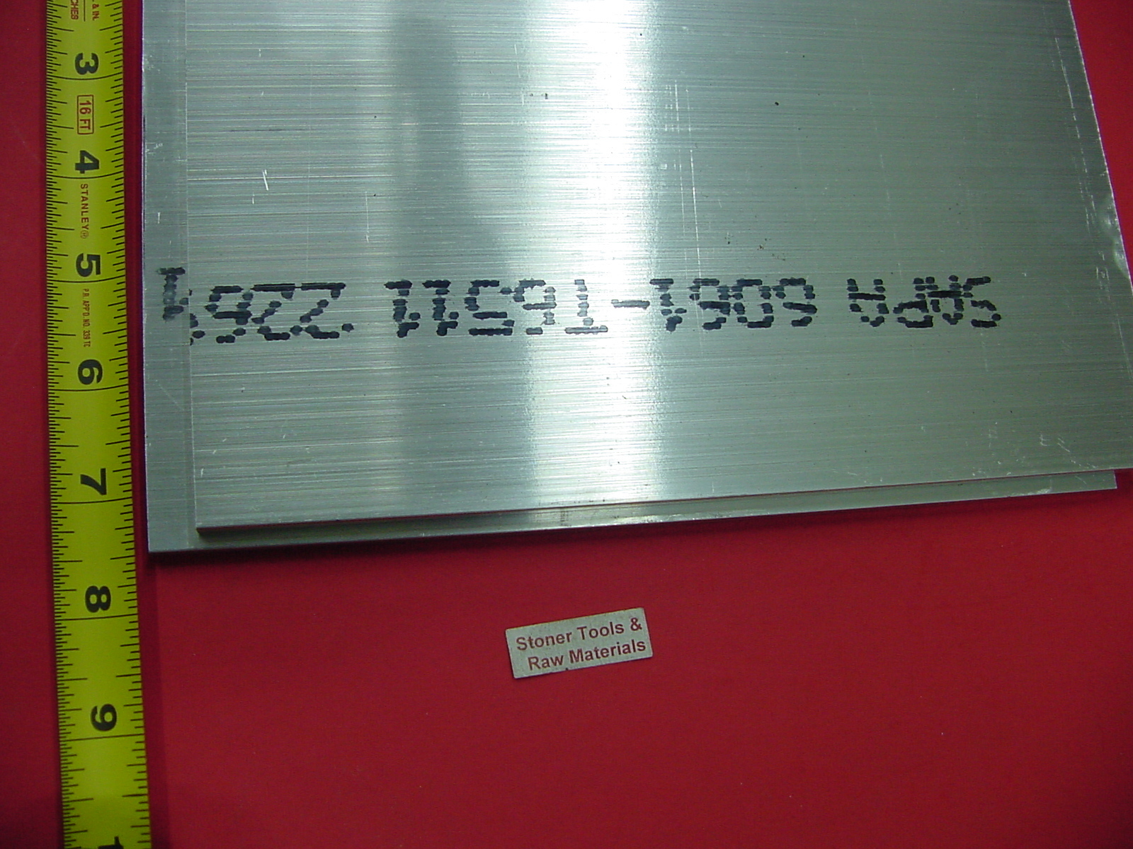2 Pieces 1/4″x 10″x 7.5″ ALUMINUM 6061 Flat Bar T6511 Extruded Bar Stock New