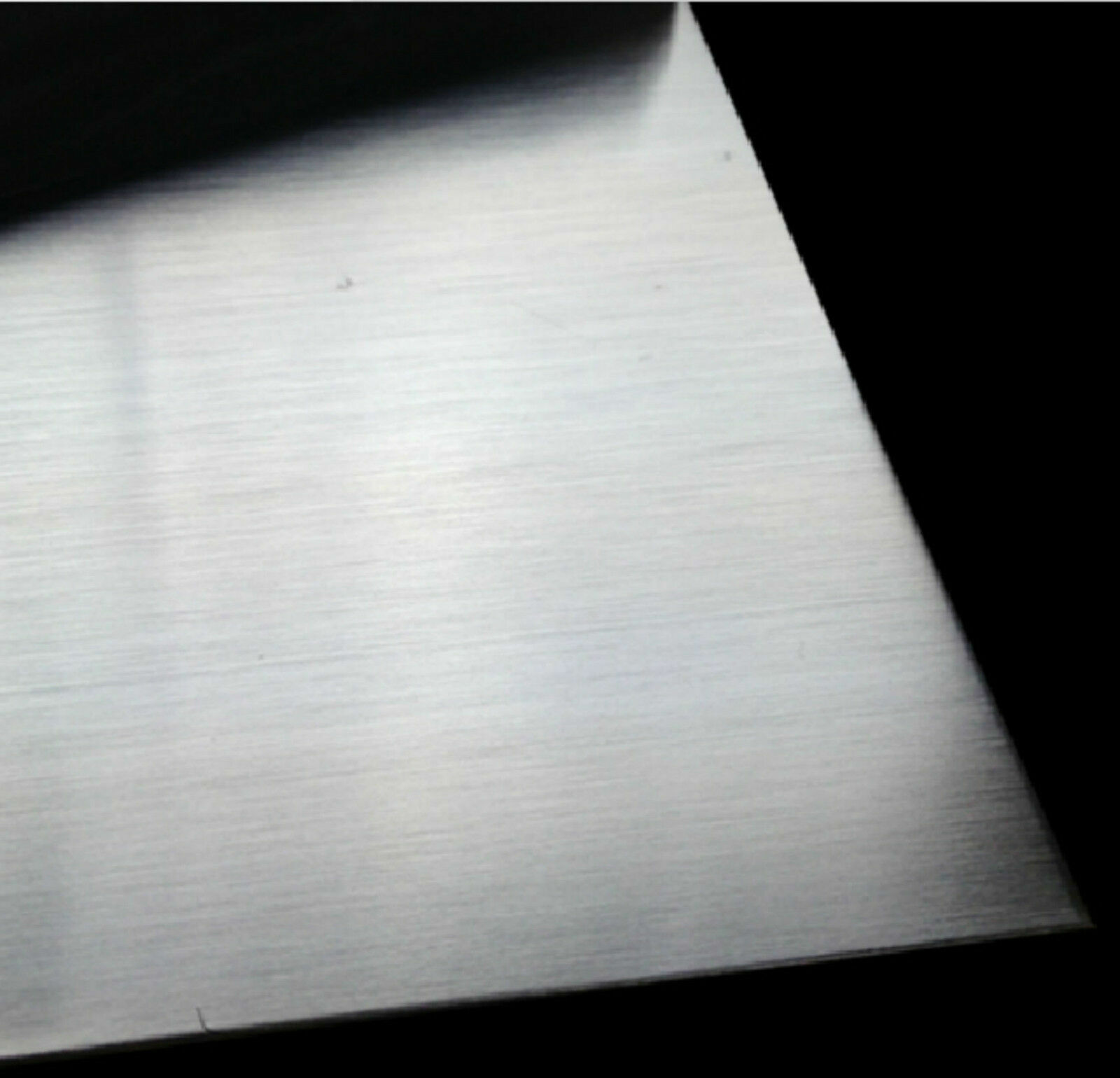 1pcs 304 Stainless Steel Fine Polished Plate Sheet 0.5mm x 300mm x 300mm