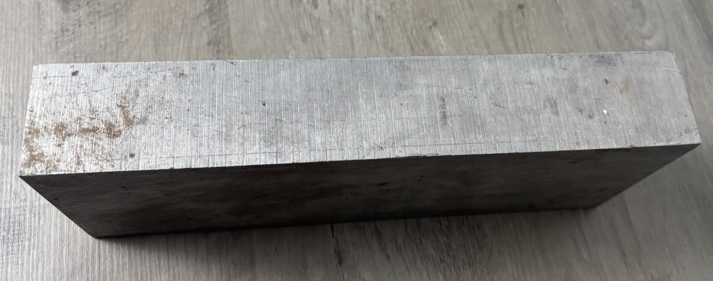 Large Block – 1080 Tool Steel, Size 2×4.5×12 – High Carbon – 32 lbs💥