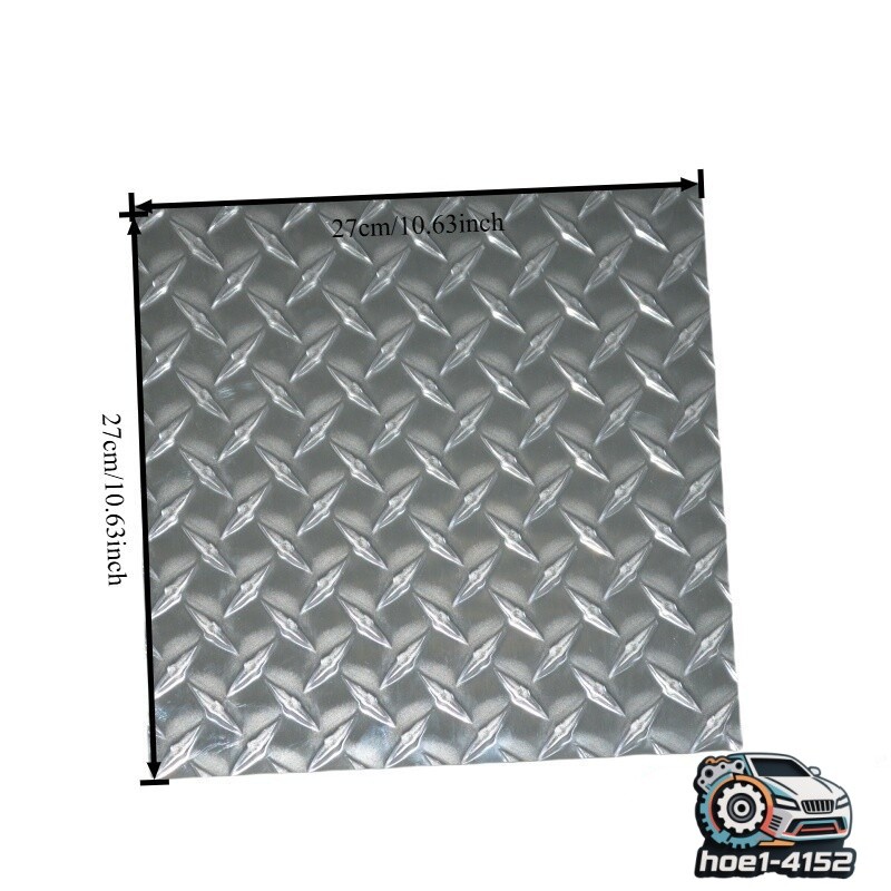 10.63×10.63″ Aluminum Diamond Tread Plate Industrial Metal