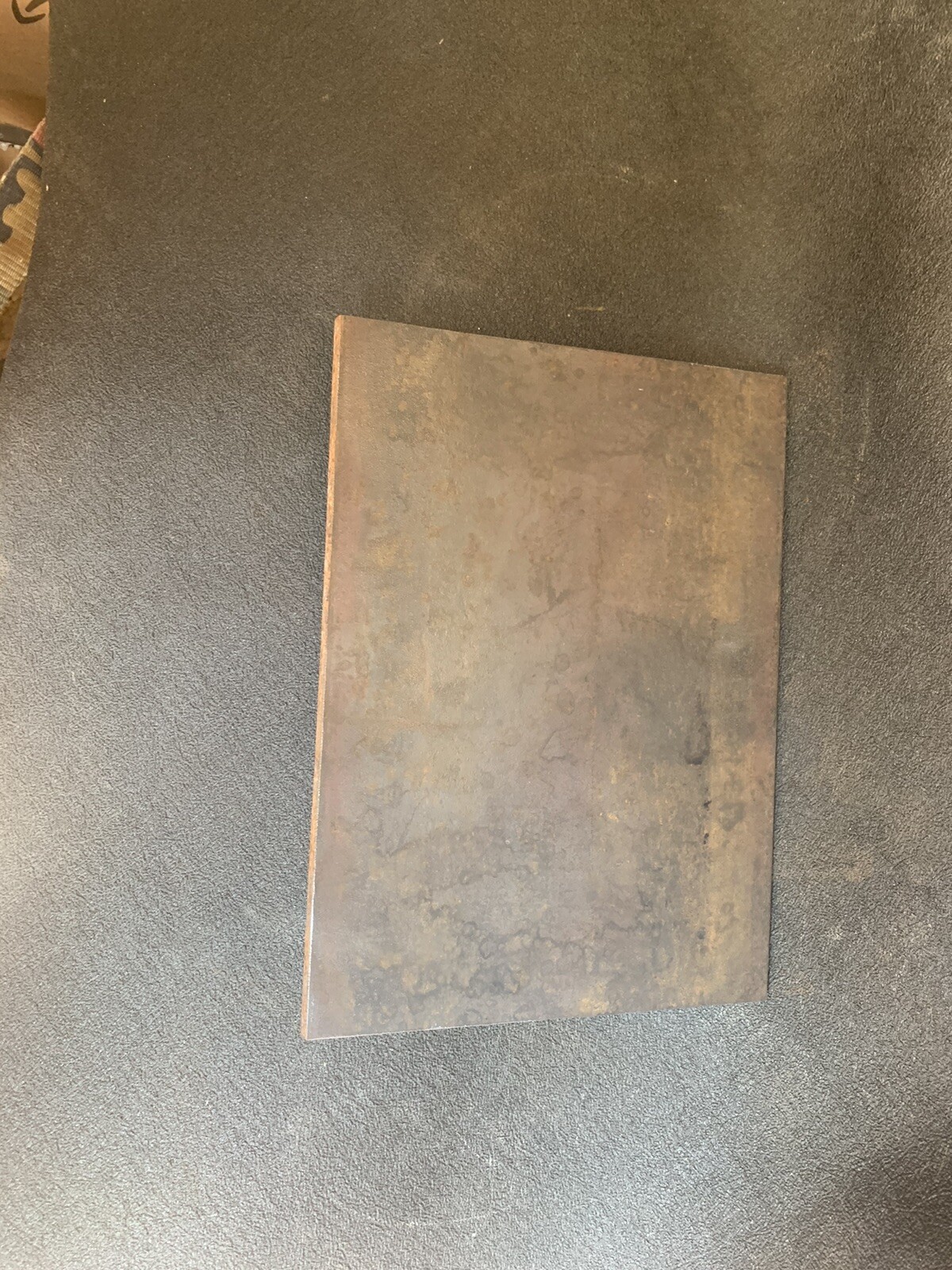 3/8″ .375″ Hot Rolled Steel Sheet Plate 9″X 12″ Pizza Plate