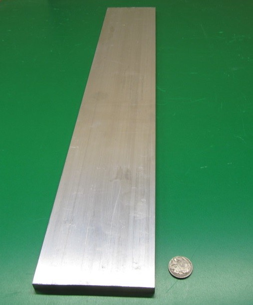 5052 Aluminum Bar, (1/4 Hard H32) .375″ (3/8″) Thick x 4.0″ Width x 24″ Length