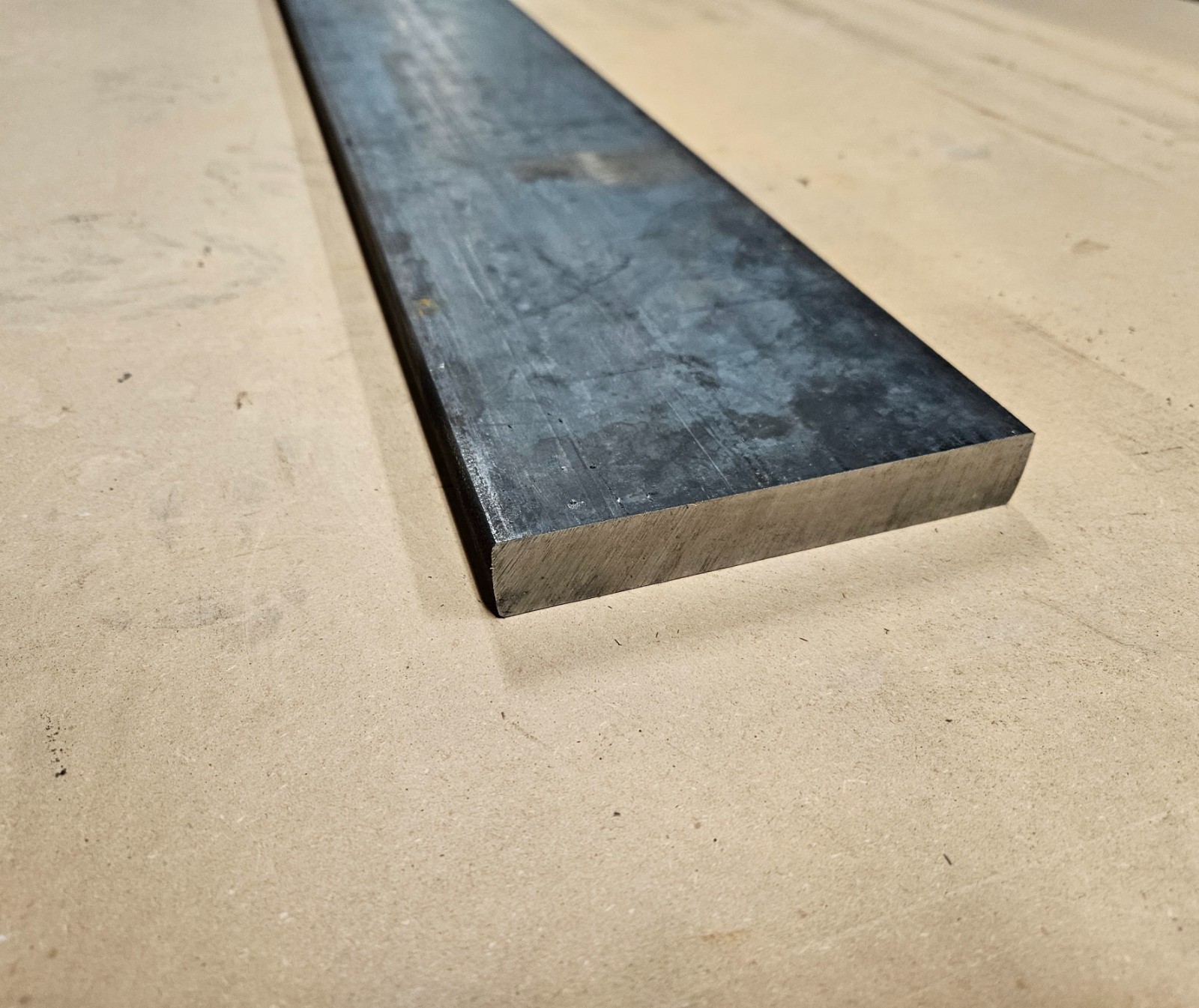 .75″ x 5″ Steel Flat Bar x 10.5″ Long, Hot Rolled Steel