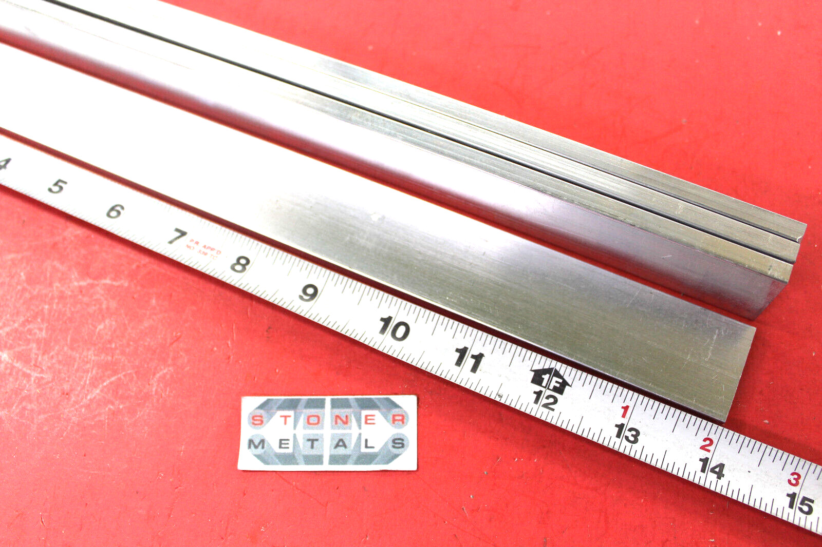 4 Pieces 3/8″ X 1-1/4″ ALUMINUM 6061 FLAT BAR 14″ long T6651 New Mill Bar Stock