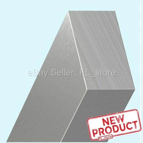 Aluminum Flat Bar Stock 3/8″ x 1″ Wide x 6 Feet Long Unpolished Finish Alloy NEW