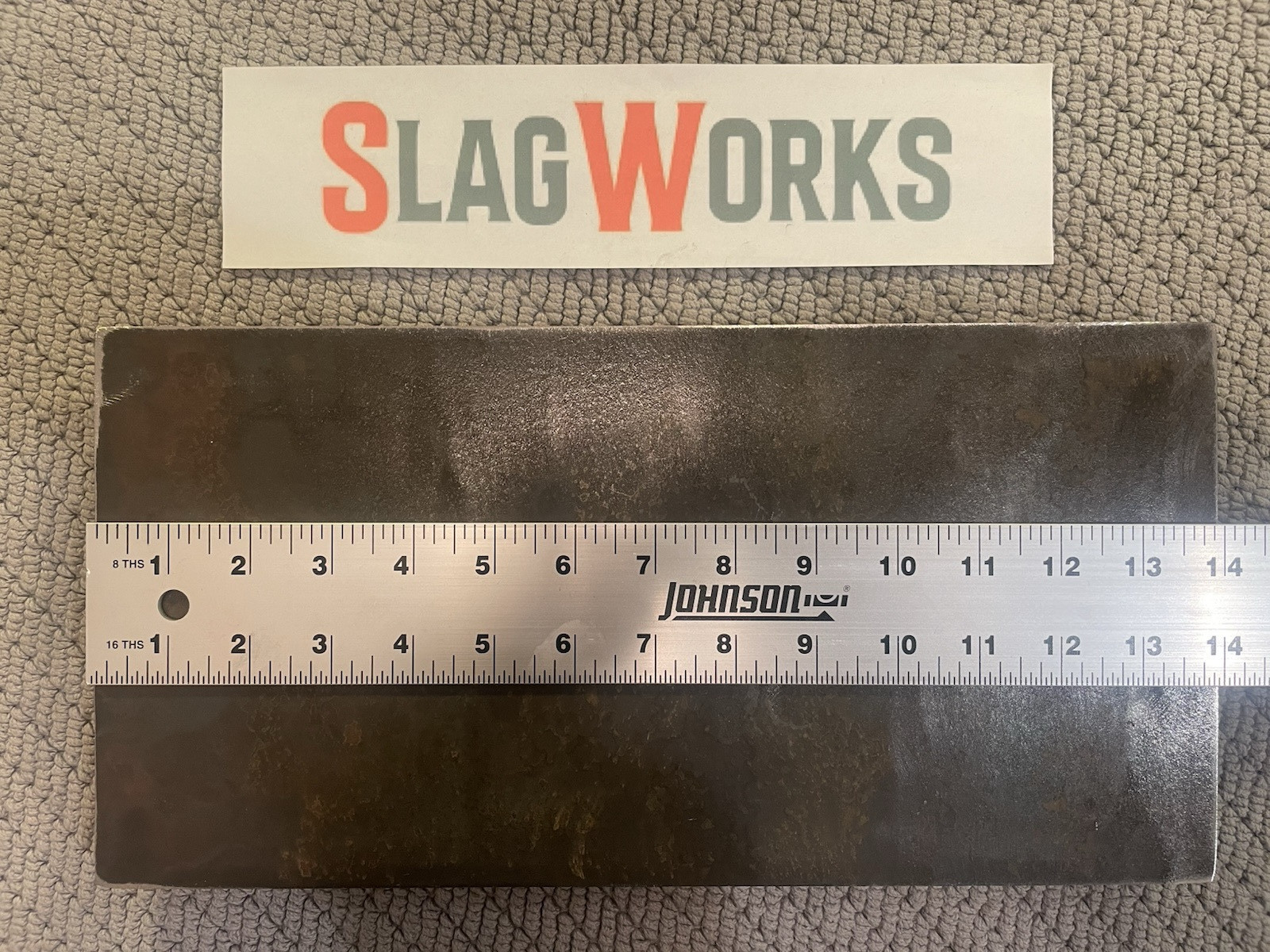 1/2x8x14 inch steel plate 8”x14” A36 Hot Roll Flat .5″ Thick