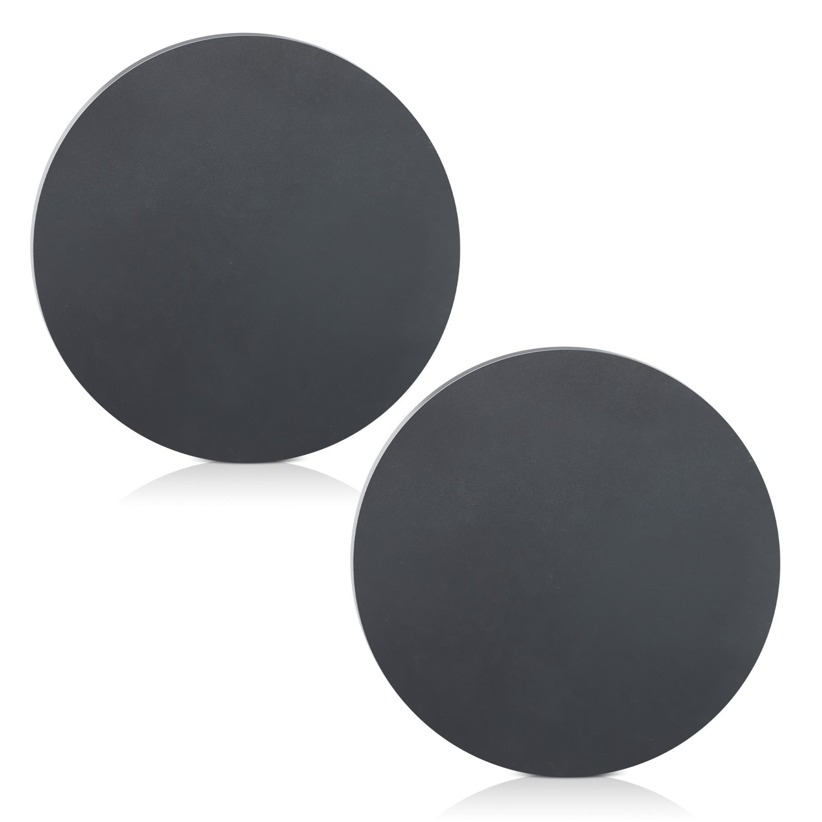 WENHUALI Hot Rolled Steel Plate 1/4″ x 4″ Diameter x 4″, Metallic Color
