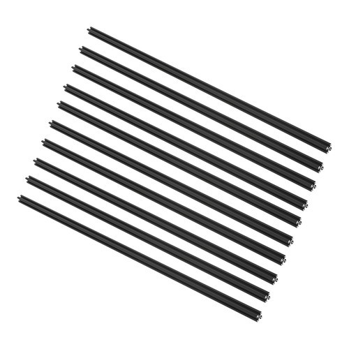 10 Pack Set 2020 Black T-Slot Aluminum Extrusion For CNC 3D Printer – 10X 1M