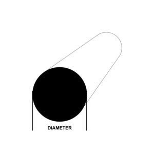 OnlineMetals 932 Bronze Round Bar, Unpolished (Mill) Finish, As Cast, SAE 660, A