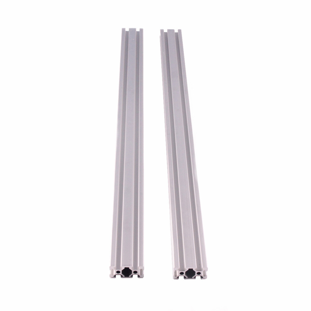 2PCS 600mm 2040 T-Slot Aluminum Extrusion Profile 20mm x 40mm for CNC 3D Printer