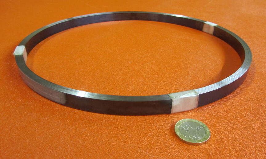 1095 Hard Blue Tempered Spring Steel Shim .012″ Thick x .500″ Wide x 300″ Long