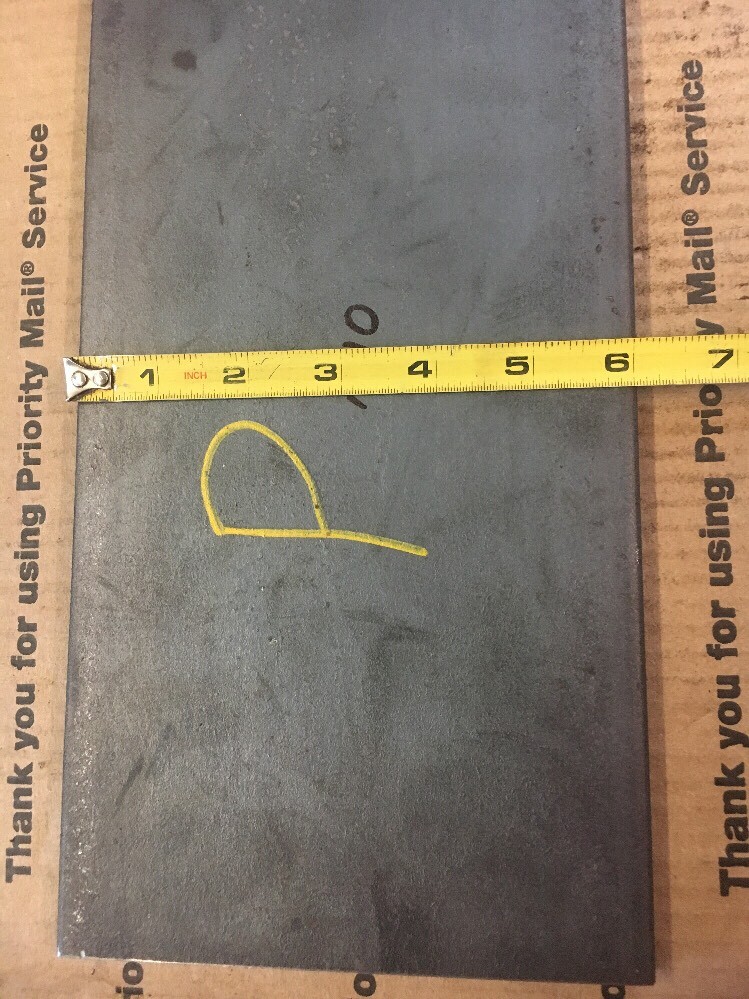 3/8 X 6 Flat Steel Bar Bracing Welding Support Plate 10″ Long
