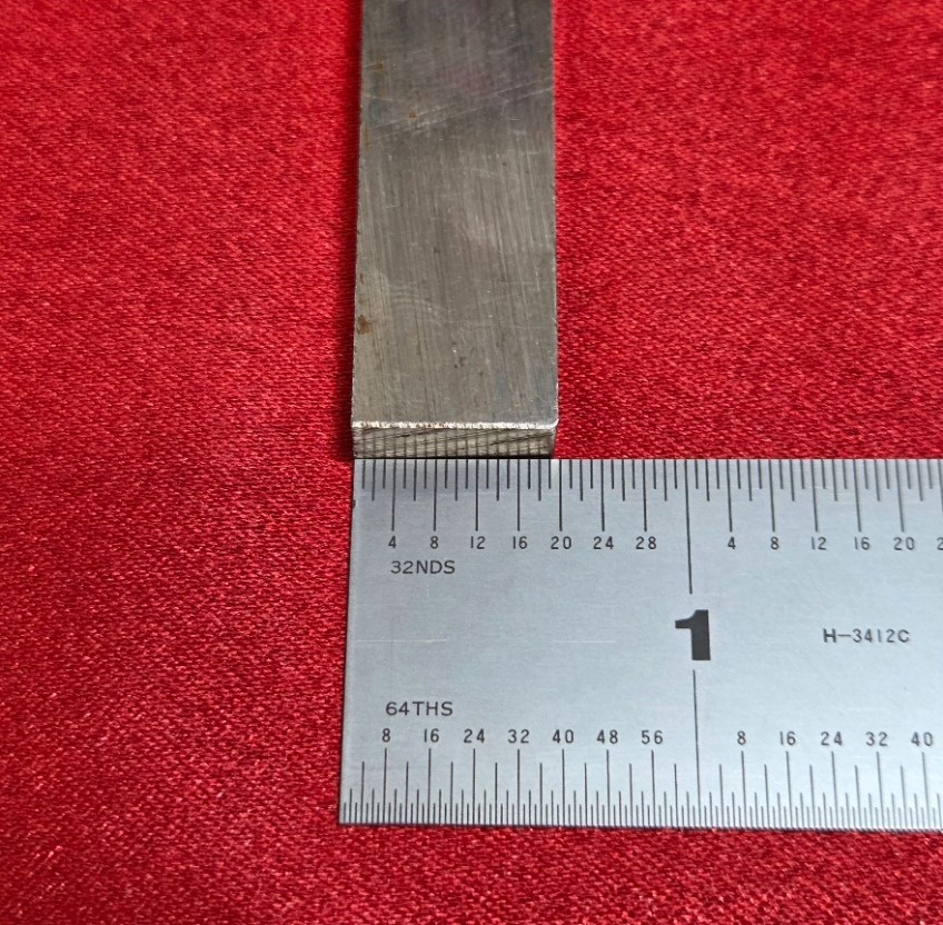 D2 Tool Steel Block Billet 6.1″ L x 0.61″ W x 0.289″ Thick – 4.628 Oz