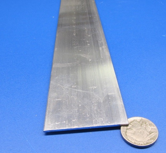 1100 Aluminum Bar Softened (O) .080″ Thick x 2.0″ Wide x 24″ Long, 2 Units
