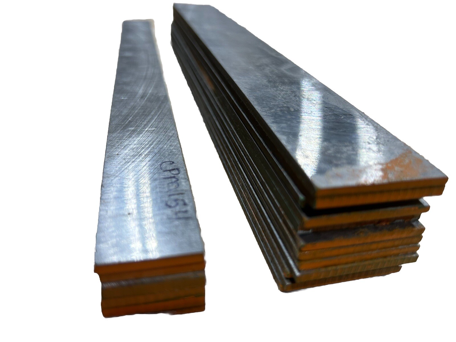 CPM 154 Stainles Steel DECARBED .135″ x 1″ x 12″ Knife Making Mill Finish CPMS