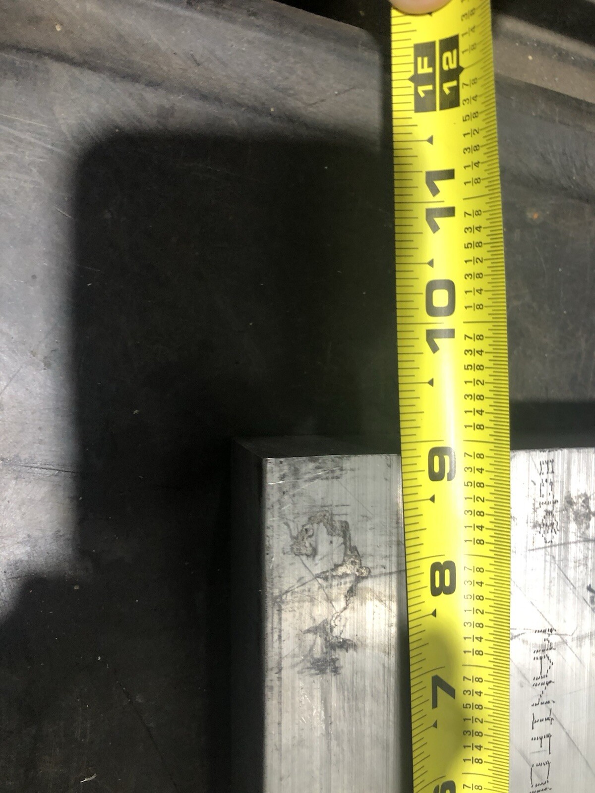 1-1/2″ X 5” ALUM. 6061 FLAT BAR SOLID 8-7/8” Long Bar Stock Left Over Stock