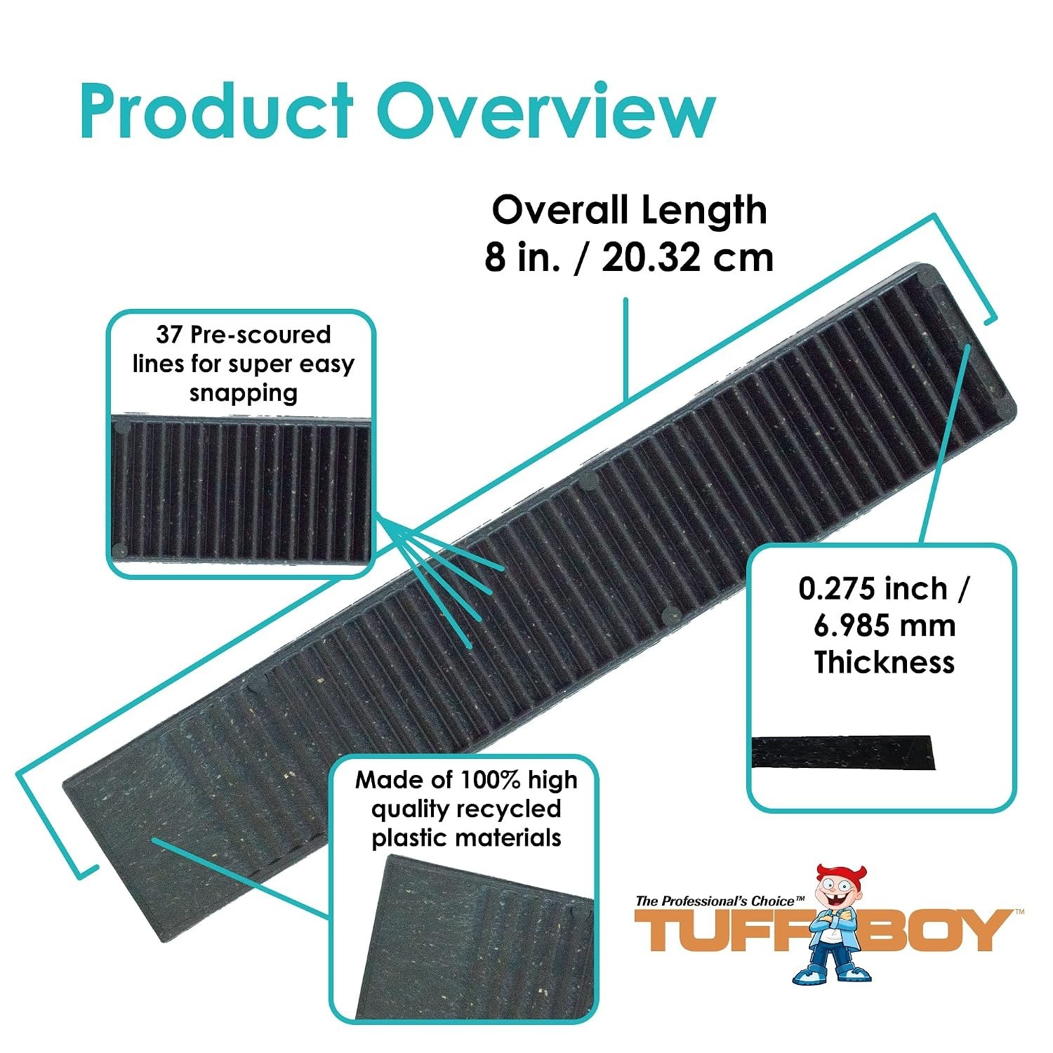 Composite Shims and Leveling Wedges 12 Pack, 8″ – – Extreme Load Support Pla…